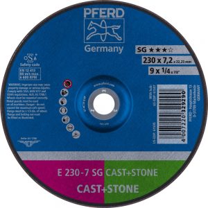 PFERD SG CAST + STONE E